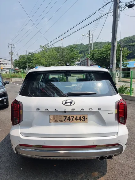 [현대 팰리세이드 신차패키지 진행은 남양주 루마버텍스에서]              팰리세이드 크리미 화이트 펄 신차검수진행(구리,남양주 다산동,신차패키지) / 경기 남양주