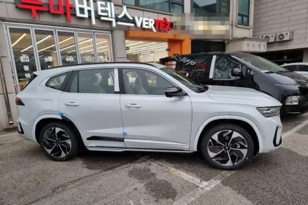 남양주 구리  르노삼성 그랑 콜레오스 신차패키지 전  신차검수 진행. / 경기 남양주