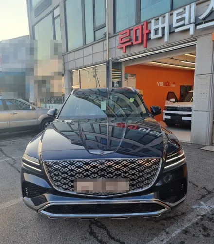 남양주 신차패키지 전문점에서 GV80 신차검수 진행. / 경기 남양주