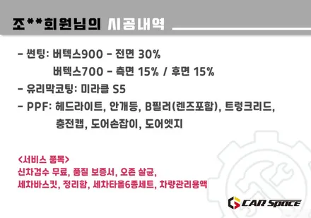 [모델Y 남양주 썬팅] 버텍스900+700+유리막+PPF 시공 후기 / 하남시 망월동
