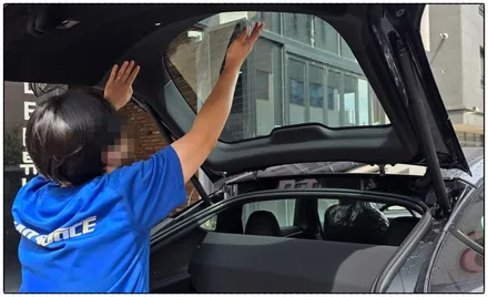 하남 썬팅 테슬라 모델Y 버텍스 인기 조합으로 마무리 완료 / 하남시 망월동