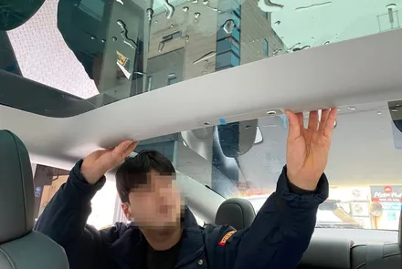 [모델3 신차패키지] 티나인R70 유리막코팅 완성 (+신차검수) / 하남시 망월동
