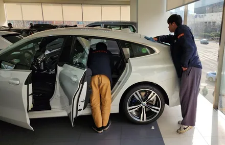[BMW 630I 하남 썬팅] 출장 신차검수 후 버텍스900 시공완료 / 하남시 망월동