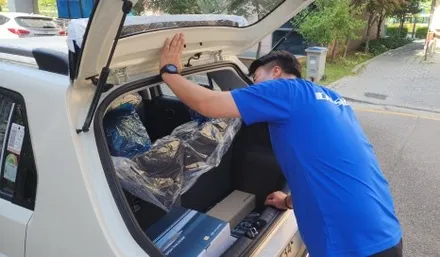[캐스퍼 별내 썬팅] 브이쿨K+브라비오LED+애프터블로우 / 하남시 망월동