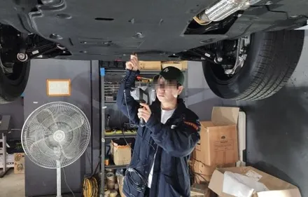 [GV80 강동 썬팅] 버텍스900+아이나비Z9000 / 하남시 망월동