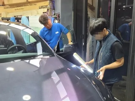하남 신차패키지 테슬라 모델Y 버텍스 900 썬팅 농도 비교 / 하남시 망월동