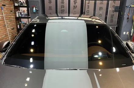 [G80 별내 신차패키지] 버텍스900 썬팅+유리막코팅+신차검수 / 하남시 망월동