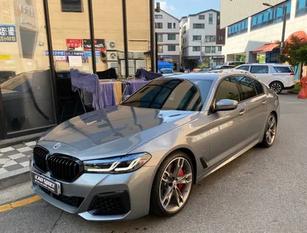 [BMW 550i 썬팅] 열차단율 최고 브이쿨VK+K, 그리고 가죽코팅 / 하남시 망월동