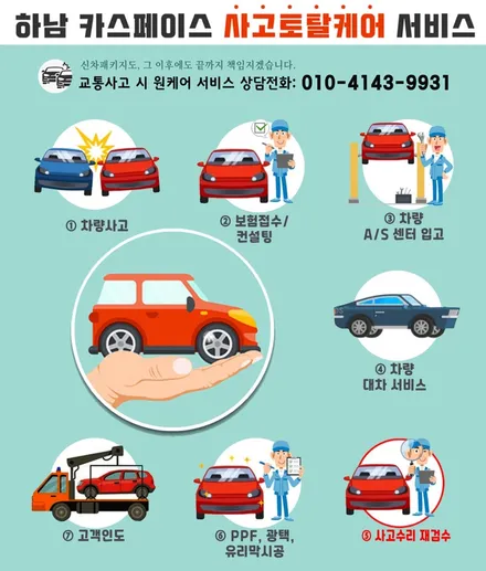 구리 썬팅 그랑 콜레오스 버텍스 900 30 및 블랙박스 / 하남시 망월동