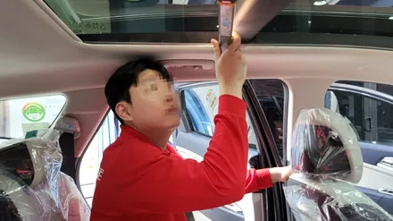 [스포티지 하남 신차패키지] 레인보우V90-필러 교체-애프터블로우 / 하남시 망월동
