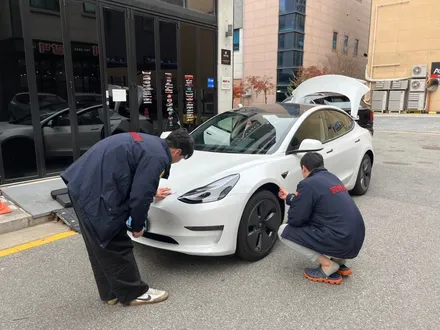 [모델3 신차패키지] 티나인R70 유리막코팅 완성 (+신차검수) / 하남시 망월동