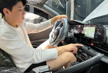 아반떼N 신차 출고 하남썬팅-레이노 크로마9 / 하남시 망월동