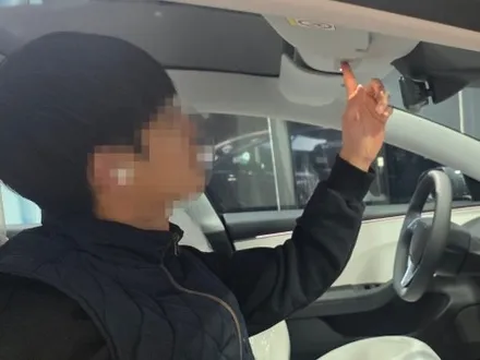 하남 썬팅 모델3 티나인 V100 15 썬루프까지 시공 / 하남시 망월동