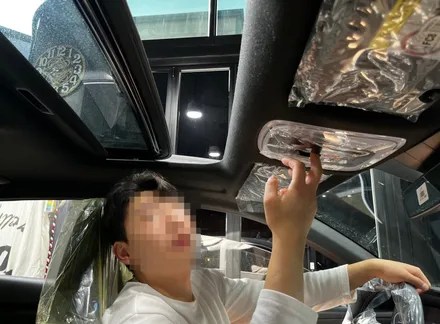 아반떼N 신차 출고 하남썬팅-레이노 크로마9 / 하남시 망월동
