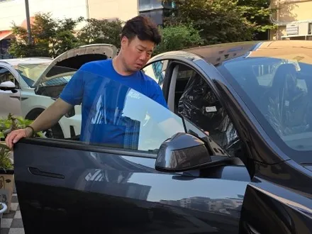 고덕 썬팅 모델Y 버텍스 900 30 700 15 인기 농도 조합 / 하남시 망월동