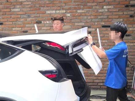 남양주 썬팅 테슬라 모델Y 버텍스 900 30 15 차이 / 하남시 망월동