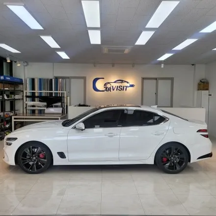 제네시스 G70 크롬 죽이기 랩핑 & 루프 블랙 ppf 시공으로 스포티하고 세련되게 / 하남 감일동