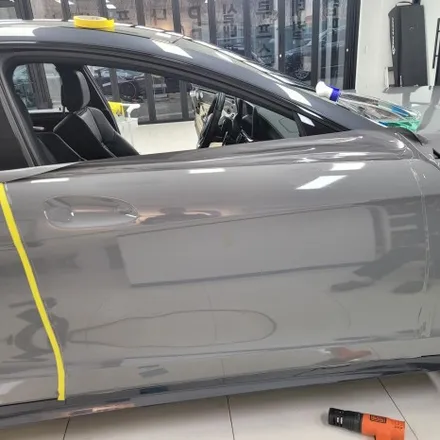 전체랩핑 락그레이 에이버리 벤츠 CLS-클래스 W218 하남