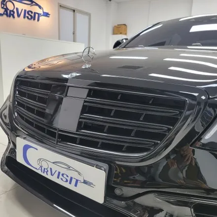 전체 크롬죽이기로 스포티해진 벤츠 S클래스 / 하남