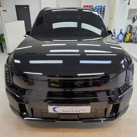 EV9 GT 크롬죽이기 랩핑 블랙의 강렬함과 통일감을 살리는 시공 / 하남 감일동