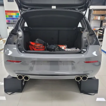 [하남랩핑] BMW118D 에이버리 락그레이 전체랩핑 시공기 / 하남