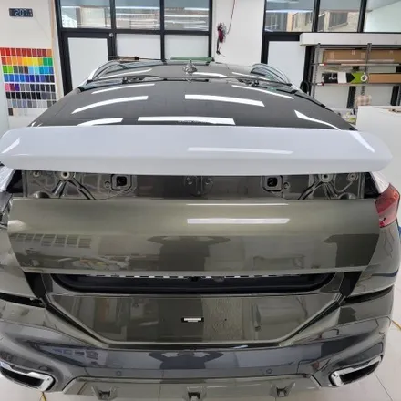 [자동차랩핑]bmw x6 고광택 화이트 전체랩핑 시공기 강남랩핑 송파랩핑 하남랩핑 / 하남