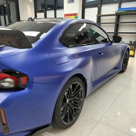 BMW 뉴 M2 프로즌 포티마오 블루 에디션 전체 무광 PPF 시공 / 하남 감일동