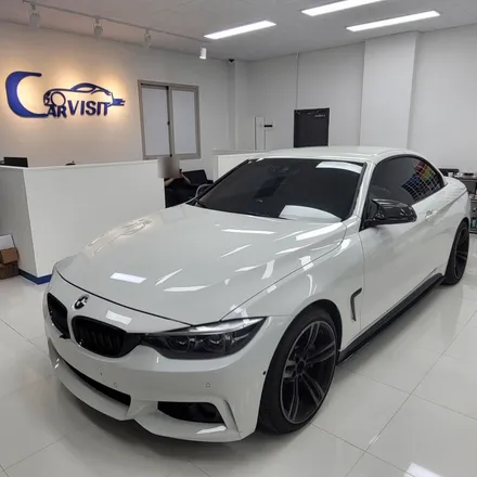 bmw 430i 컨버터블 사틴블랙 전체랩핑 시공기 / 하남