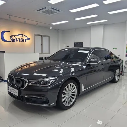 [송파구랩핑] 랩핑 인기색상 락그레이 BMW7 전체랩핑 / 하남