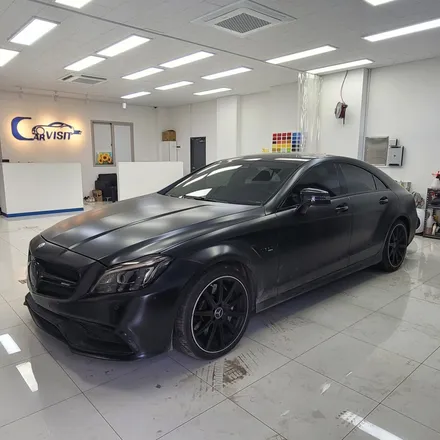 전체랩핑 락그레이 에이버리 벤츠 CLS-클래스 W218 하남