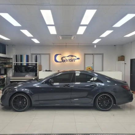전체랩핑 락그레이 에이버리 벤츠 CLS-클래스 W218 하남