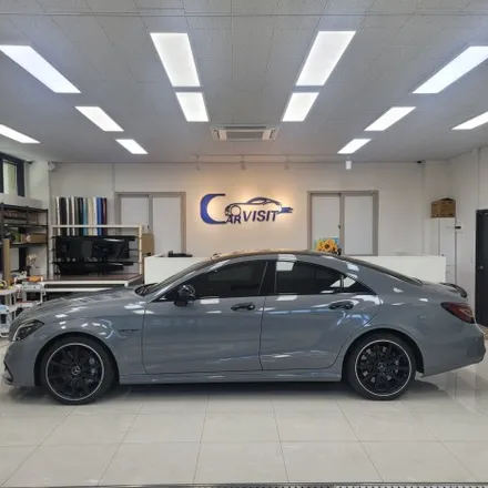 전체랩핑 락그레이 에이버리 벤츠 CLS-클래스 W218 하남
