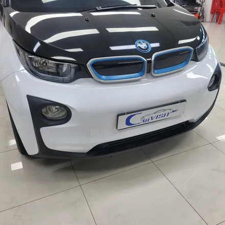 BMW i3 피아노 화이트 고광택 랩핑 세련된 이미지로 변신 / 하남 감일동