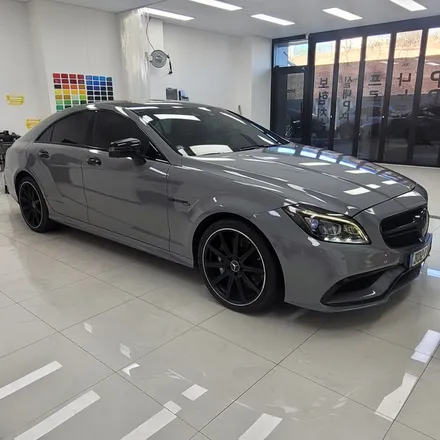 전체랩핑 락그레이 에이버리 벤츠 CLS-클래스 W218 하남