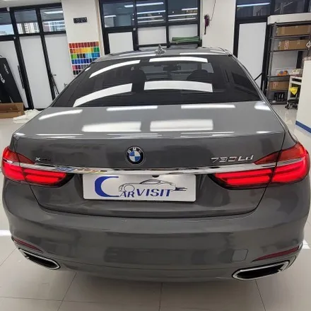 [송파구랩핑] 랩핑 인기색상 락그레이 BMW7 전체랩핑 / 하남