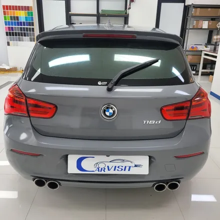 [하남랩핑] BMW118D 에이버리 락그레이 전체랩핑 시공기 / 하남