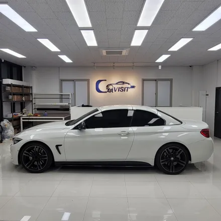 bmw 430i 컨버터블 사틴블랙 전체랩핑 시공기 / 하남