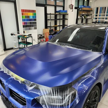 BMW 뉴 M2 프로즌 포티마오 블루 에디션 전체 무광 PPF 시공 / 하남 감일동