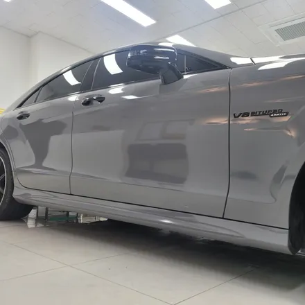 전체랩핑 락그레이 에이버리 벤츠 CLS-클래스 W218 하남