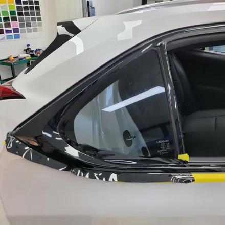 렉서스 UX250 랩핑 크롬딜리트 랩핑 시공기 / 하남 감일동