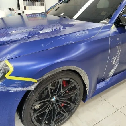 BMW 뉴 M2 프로즌 포티마오 블루 에디션 전체 무광 PPF 시공 / 하남 감일동