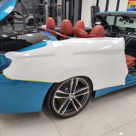 하남 / 유광화이트 전체랩핑 / BMW / 4시리즈