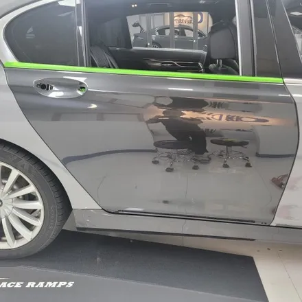 [송파구랩핑] 랩핑 인기색상 락그레이 BMW7 전체랩핑 / 하남