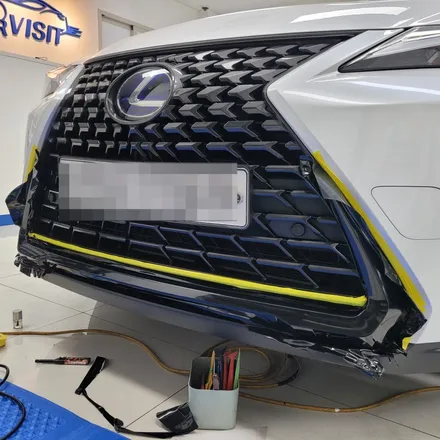 렉서스 UX250 랩핑 크롬딜리트 랩핑 시공기 / 하남 감일동