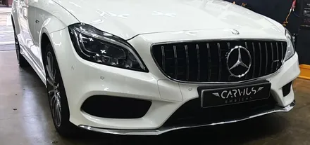 cls 400d 벤츠 무드등, rgb 엠비언트 풋등으로 겨울맞이! / 수원 영통구