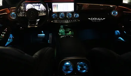S63 amg 쿠페 송풍구 엠비언트 라이트 벤츠 커스텀 인테리어 / 수원 영통구