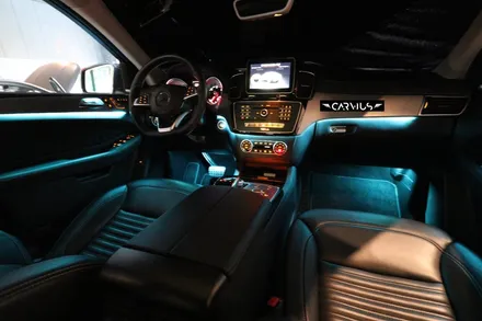 W166 엠비언트 GLE 350d 실내 무드등 순정 연동 12컬러 광량업 / 수원 영통구