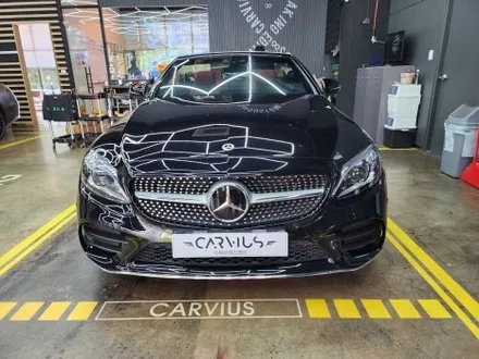 벤츠 C클래스 C200 송풍구, 대시보드 엠비언트 라이트 시공 [차량실내인테리어, 무드등 튜닝] / 수원 영통구