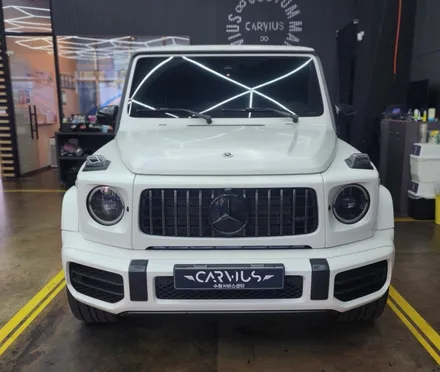 벤츠 G63 AMG 컬러 안전벨트 교체, 송풍구 앰비언트 라이트 시공 (지바겐 실내 분위기 바꾸기, 무드 등, 포인트 주기) / 수원 영통구