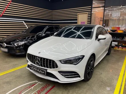 벤츠 CLA250(C118) 세로그릴 교체로 AMG 감성 입히기 / 수원 영통구